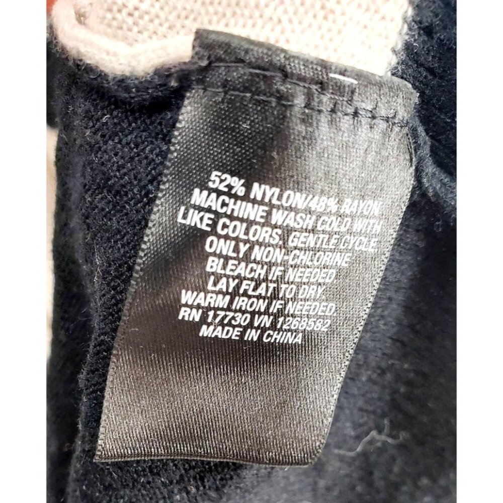 Mossimo Sweater Abstract Patchwork Colorblock Cas… - image 7